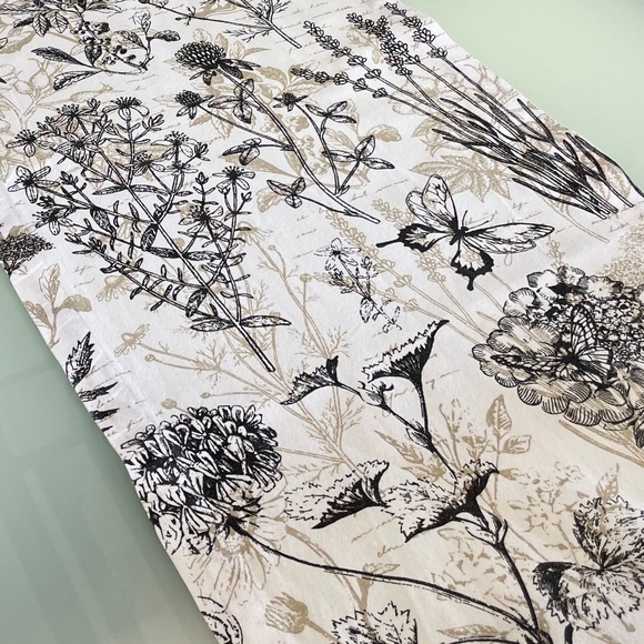 🌸3/$25 Botanical Table Runner | 14.75" x 64.25" - Picture 10 of 12